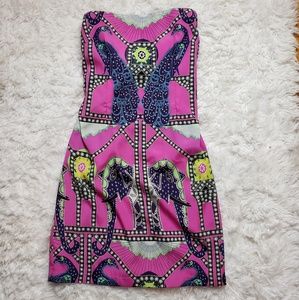 Mara Hoffman Caravan Mini Dress Tie Back size 4